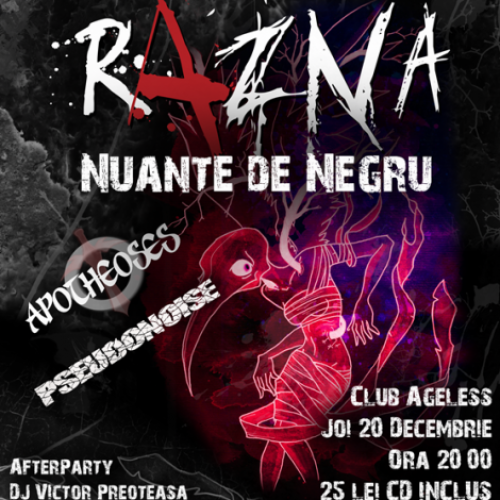 RAZNA lansează primul său album complet NUANȚE DE NEGRU