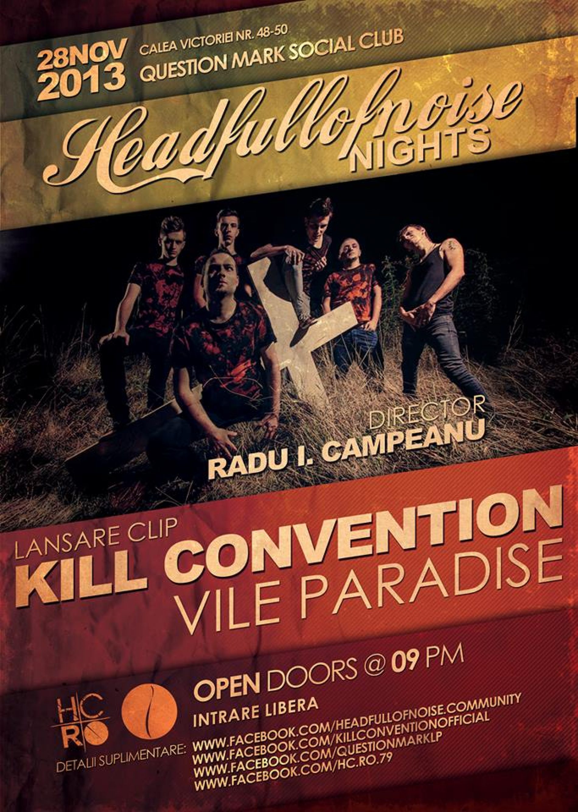 Kill Convention: Lansare videoclip „Vile Paradise”