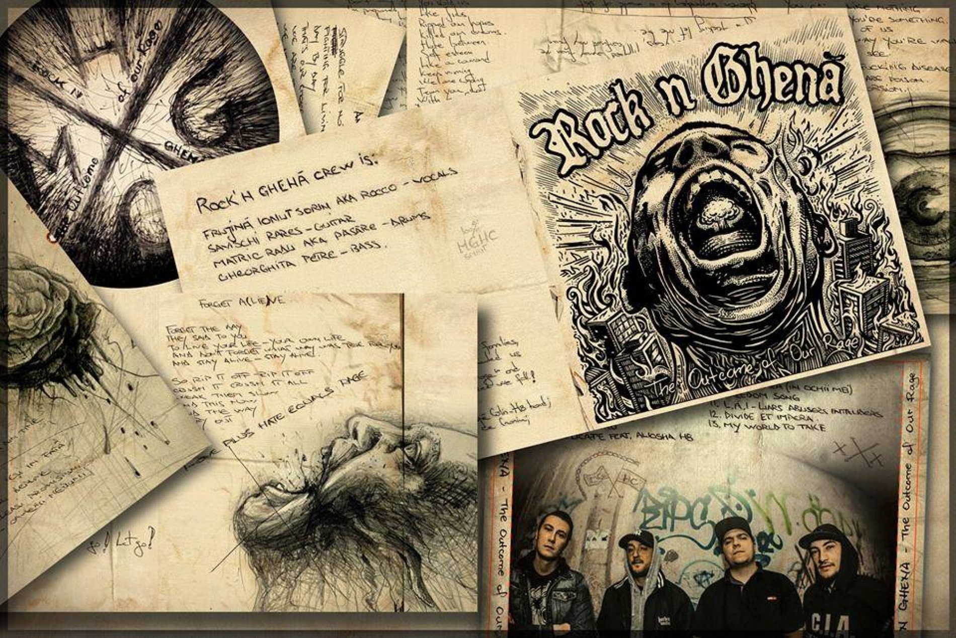 Rock n Ghena: The Outcome Of Our Rage (cronica album)