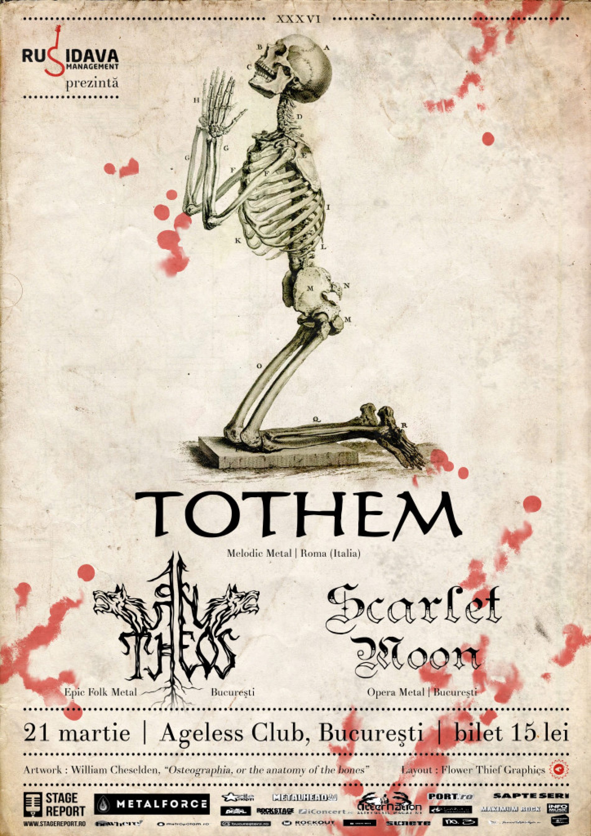 Concert TOTHEM, AN THEOS si SCARLET MOO