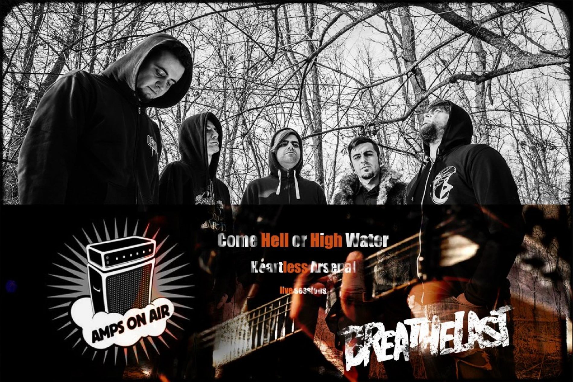 Breathelast: Come Hell or High Water si Heartless Arsenal live @Ampsonair (video)