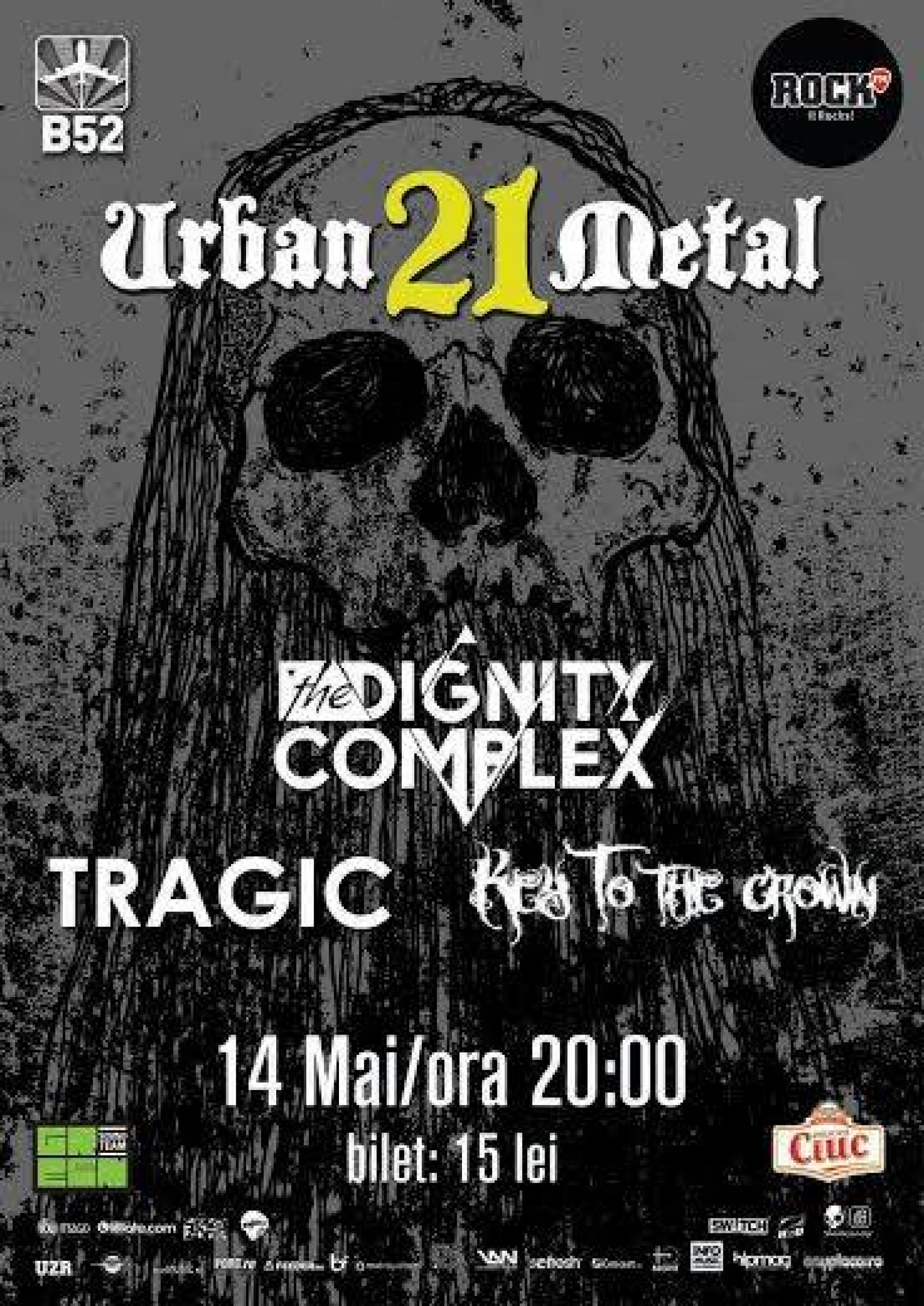 Urban Metal 21: Concert The Dignity Complex, Key To The Crown, Tragic