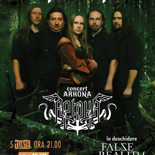 Concert ARKONA (RUS) invitati FALSE REALITY- 5 iunie, Club Rockstadt, Brasov