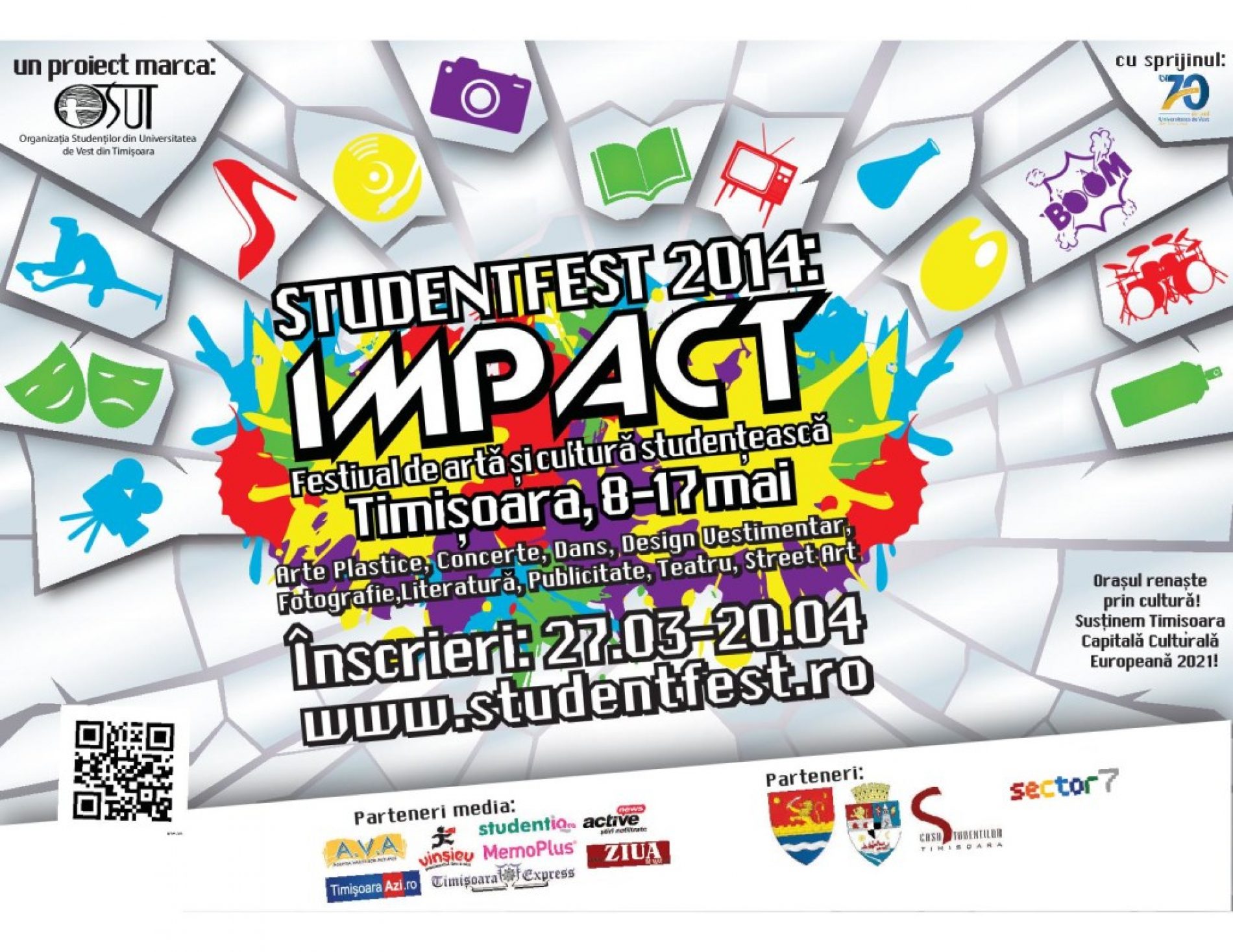 Concertele StudentFest revin în forță la Timișoara