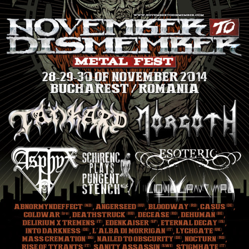 NOVEMBER TO DISMEMBER Metal Fest – 2014