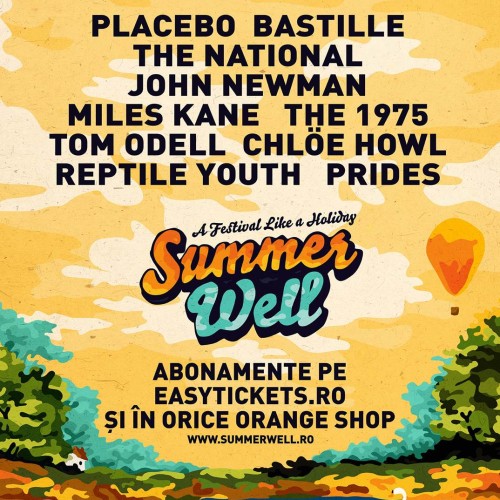 Summer Well 2014: Program complet pe ore