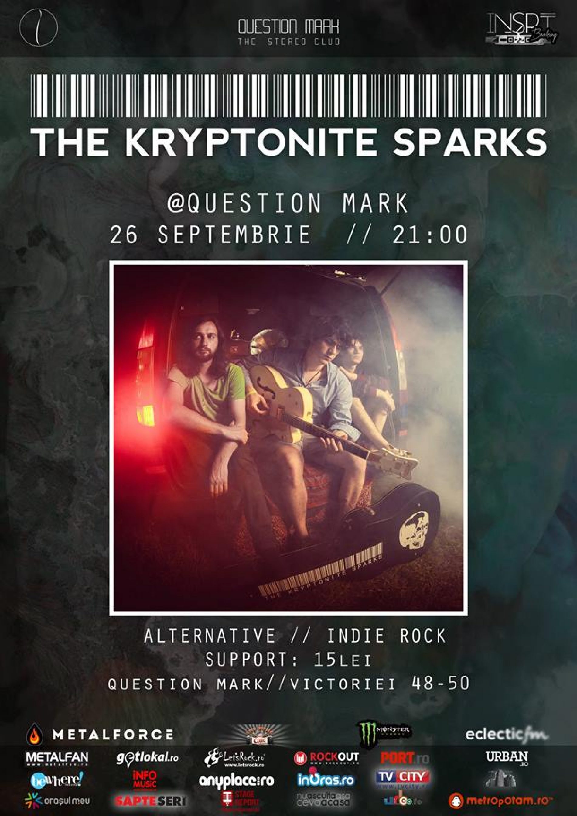 Concert Kryptonite Spark in Question Mark