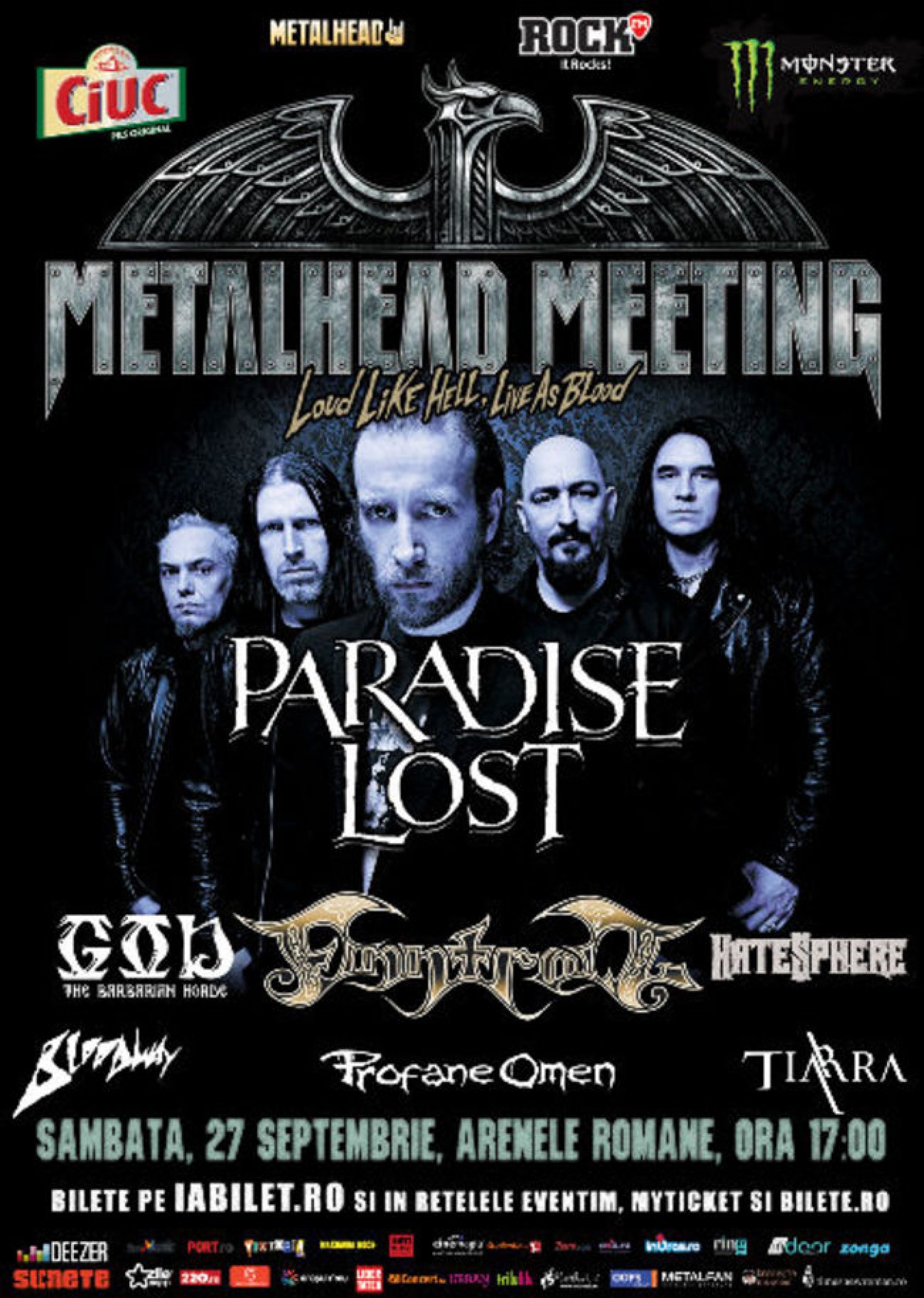 METALHEAD Meeting 2014 Bis: Paradise Lost, Finntroll, Hatesphere