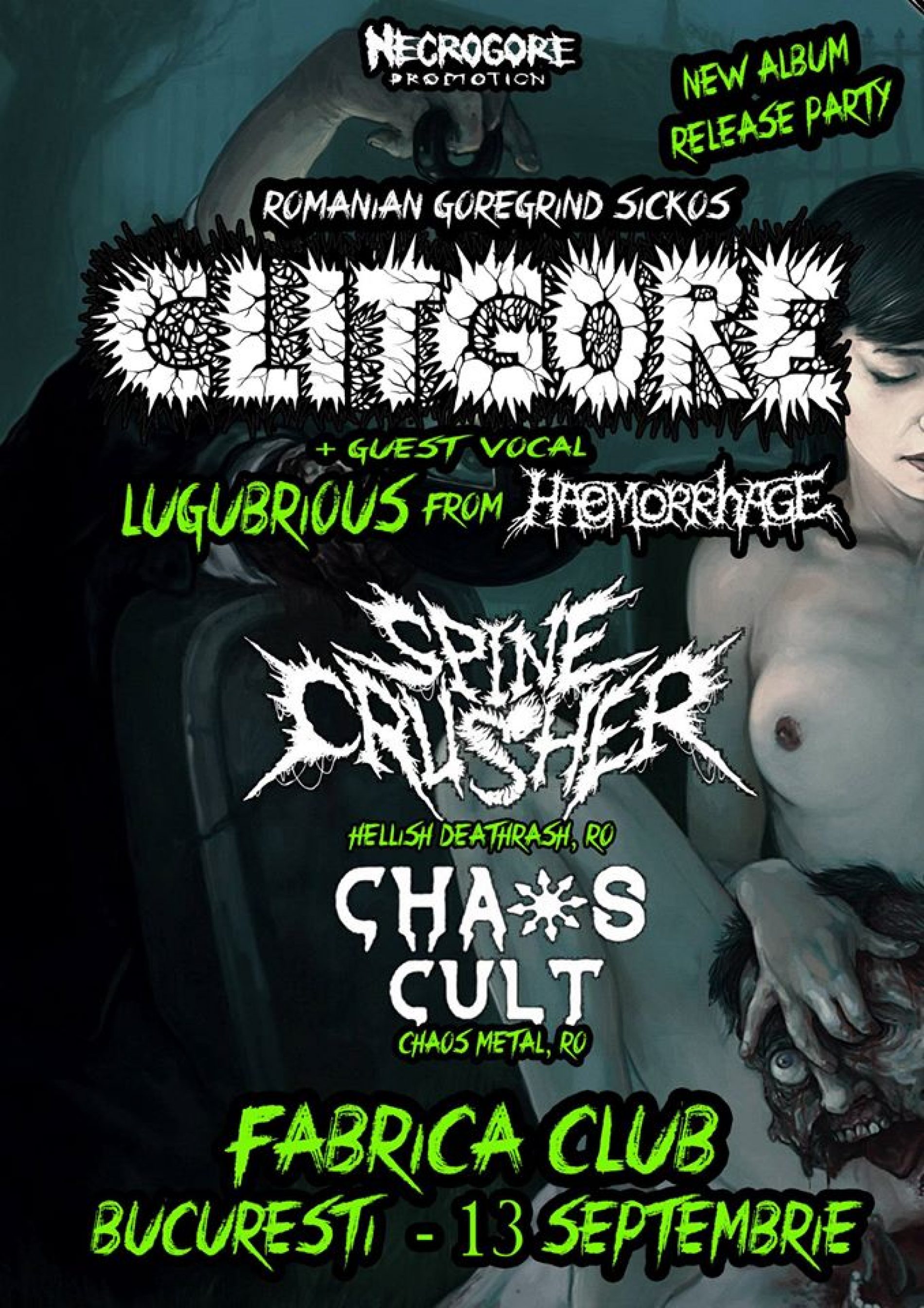Poze Clitgore, Spine Crusher, Chaos Cult – Fabrica