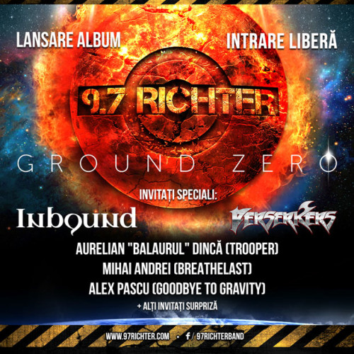 9.7 RICHTER: program concert lansare album Ground Zero