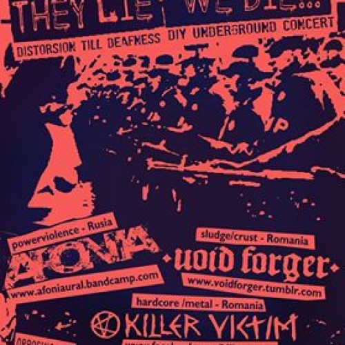 They Lie We Die – Distorsion Till Deafness in Bucuresti