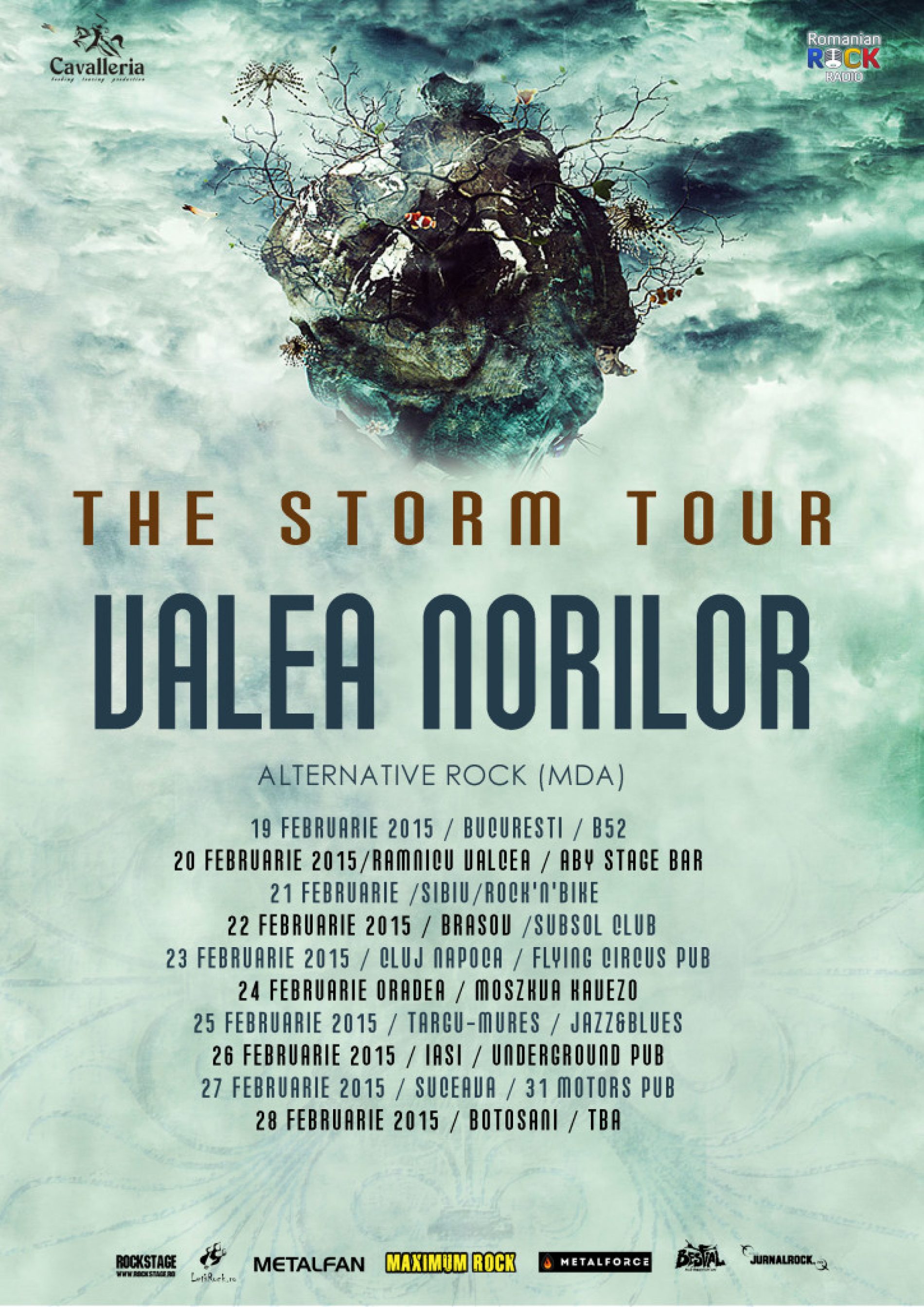 Storm Tour 2015 cu Valea Norilor