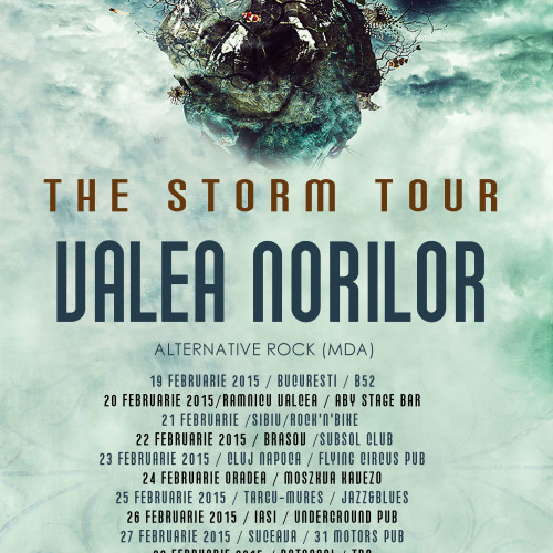 Storm Tour 2015 cu Valea Norilor