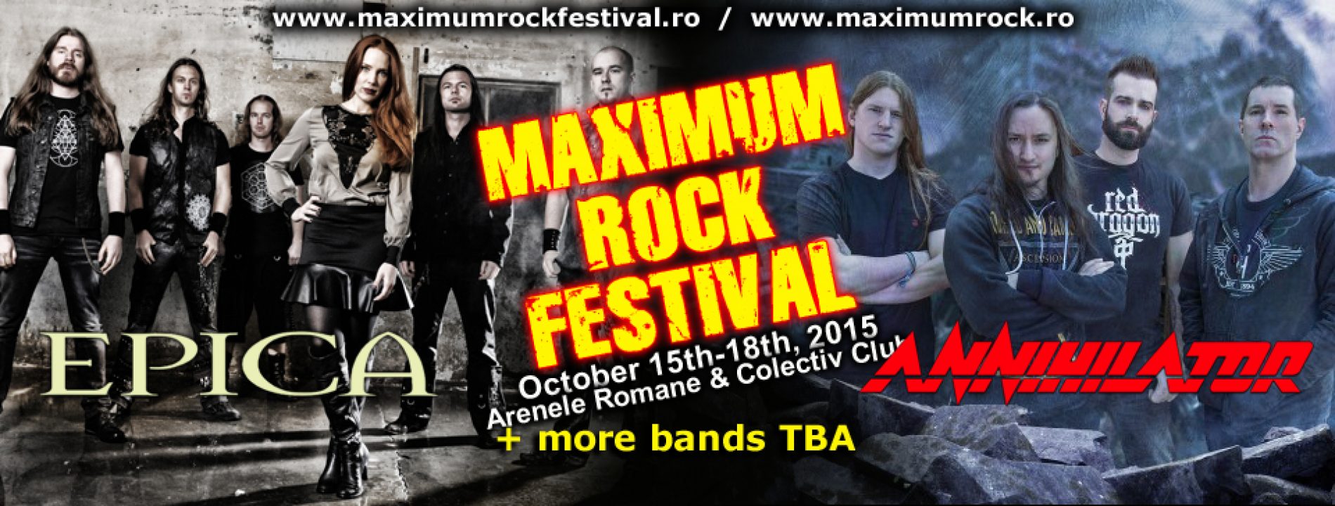Epica si Annihilator la Maximum Rock Festival