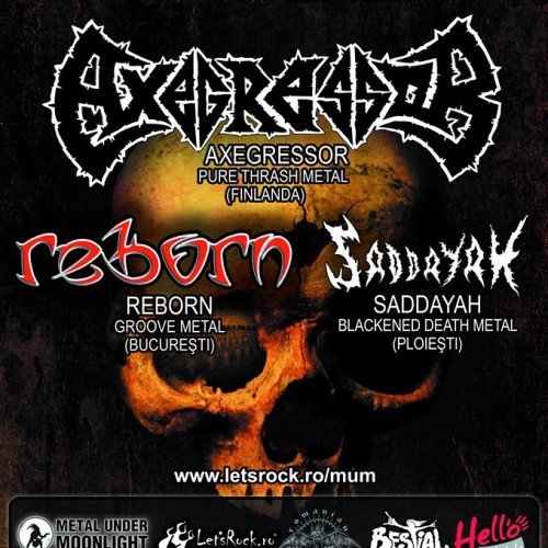 Cinci concerte thrash metal cu formatia finlandeza Axegressor in urmatoarele zile!