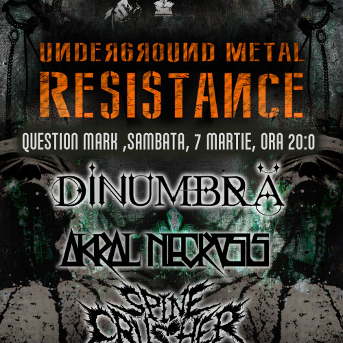 Extreme Night in cadrul Underground Metal Resistance Fest IV