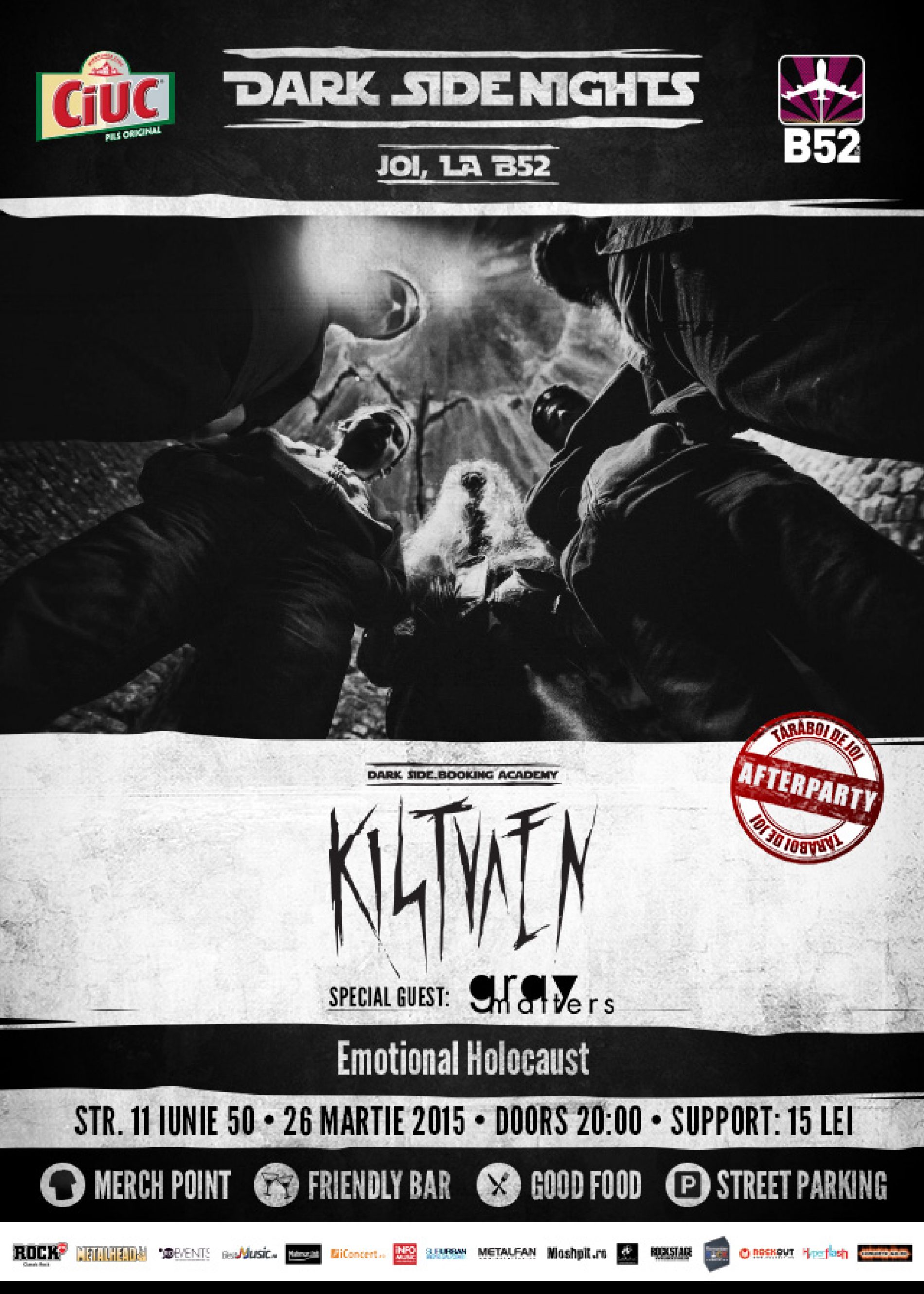 Concert Kistvaen si Gray Matters @ B52 | 26 martie