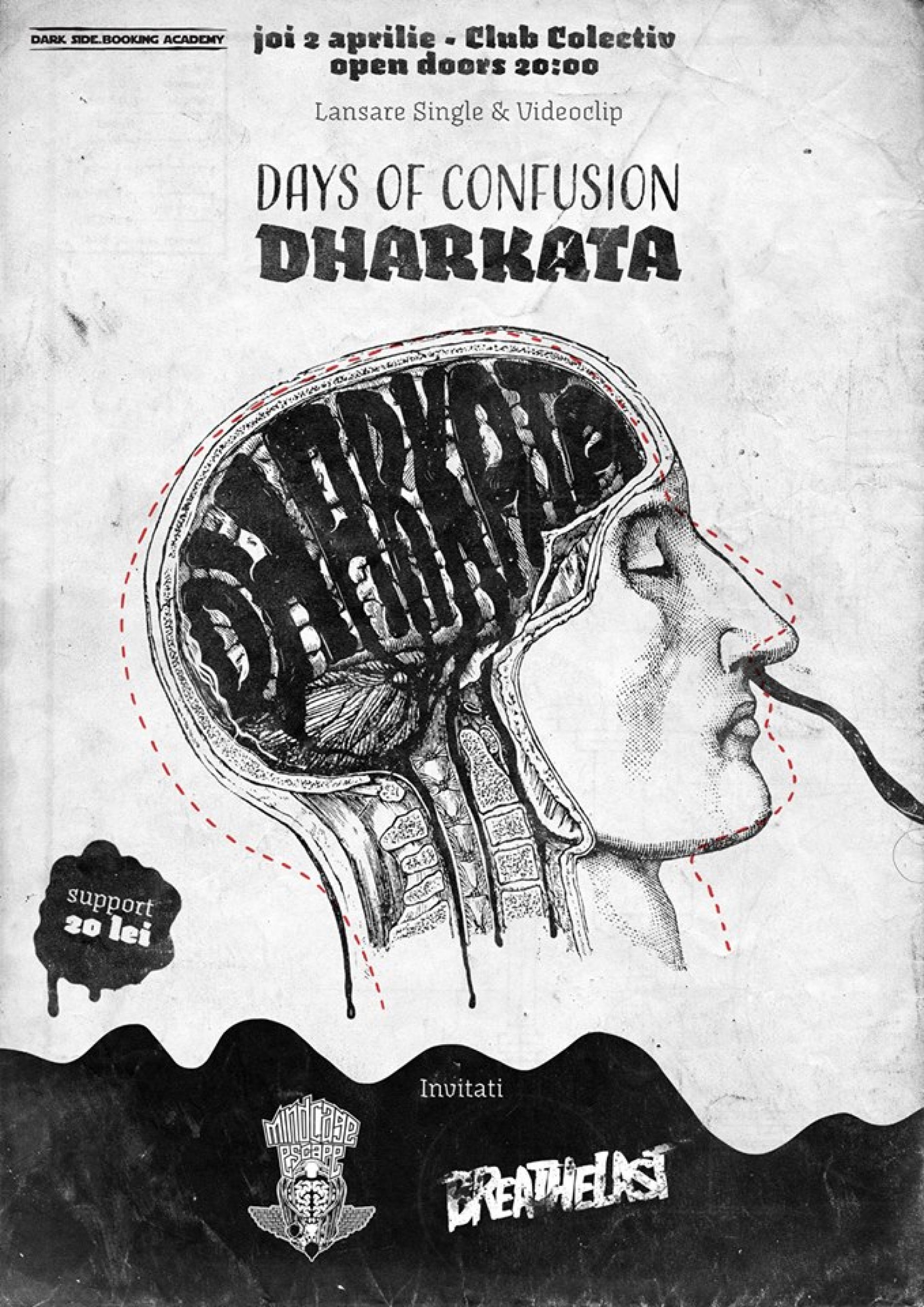 Concert lansare Days of Confusion: single nou & videoclip DHARKATA