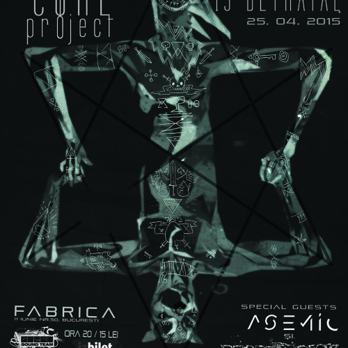 Concert lansare album Silence is Betrayal – Negative Core Project @ fabrica, 25 aprilie