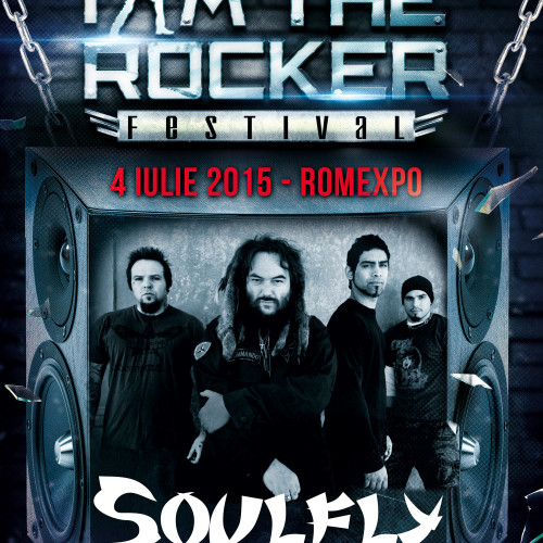 Soulfly revine la Bucuresti cu ocazia festivalului ”I am the rocker”