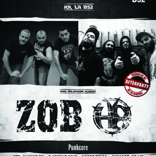 Concert ZOB si H8: Dark Side Nights @ B52 – 9 aprilie