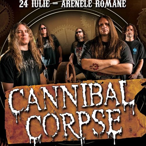 Cannibal Corpse vor canta la București