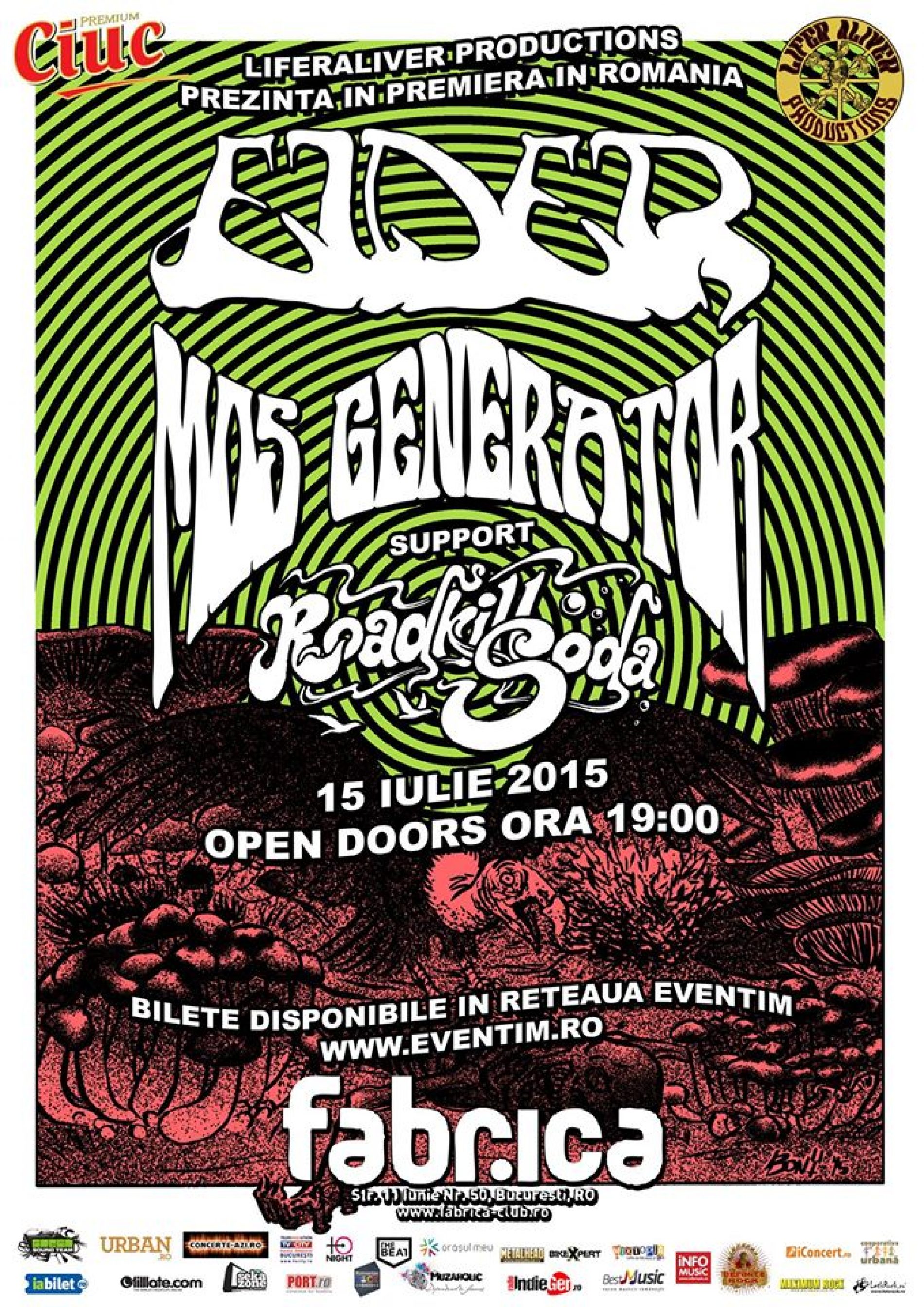 Concert Elder, Mos Generator si RoadKillSoda