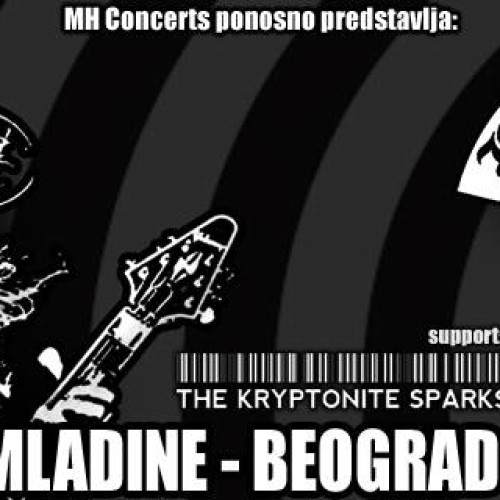 The Kryptonite Sparks în deschidere la Black Label Society