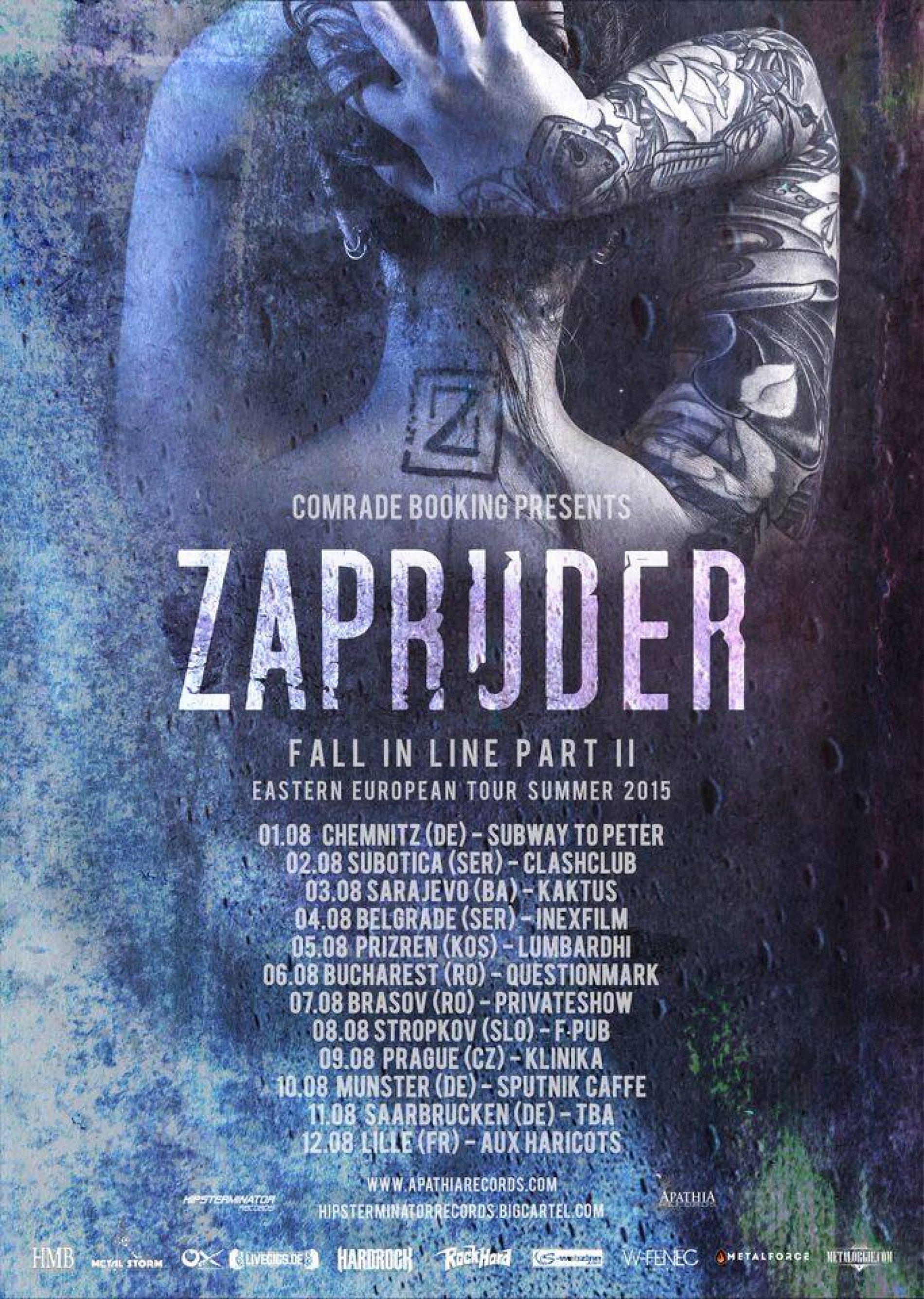 Interviu Zapruder (FR): avem o reputatie de nebuni, va fi razboi si rock’n’roll