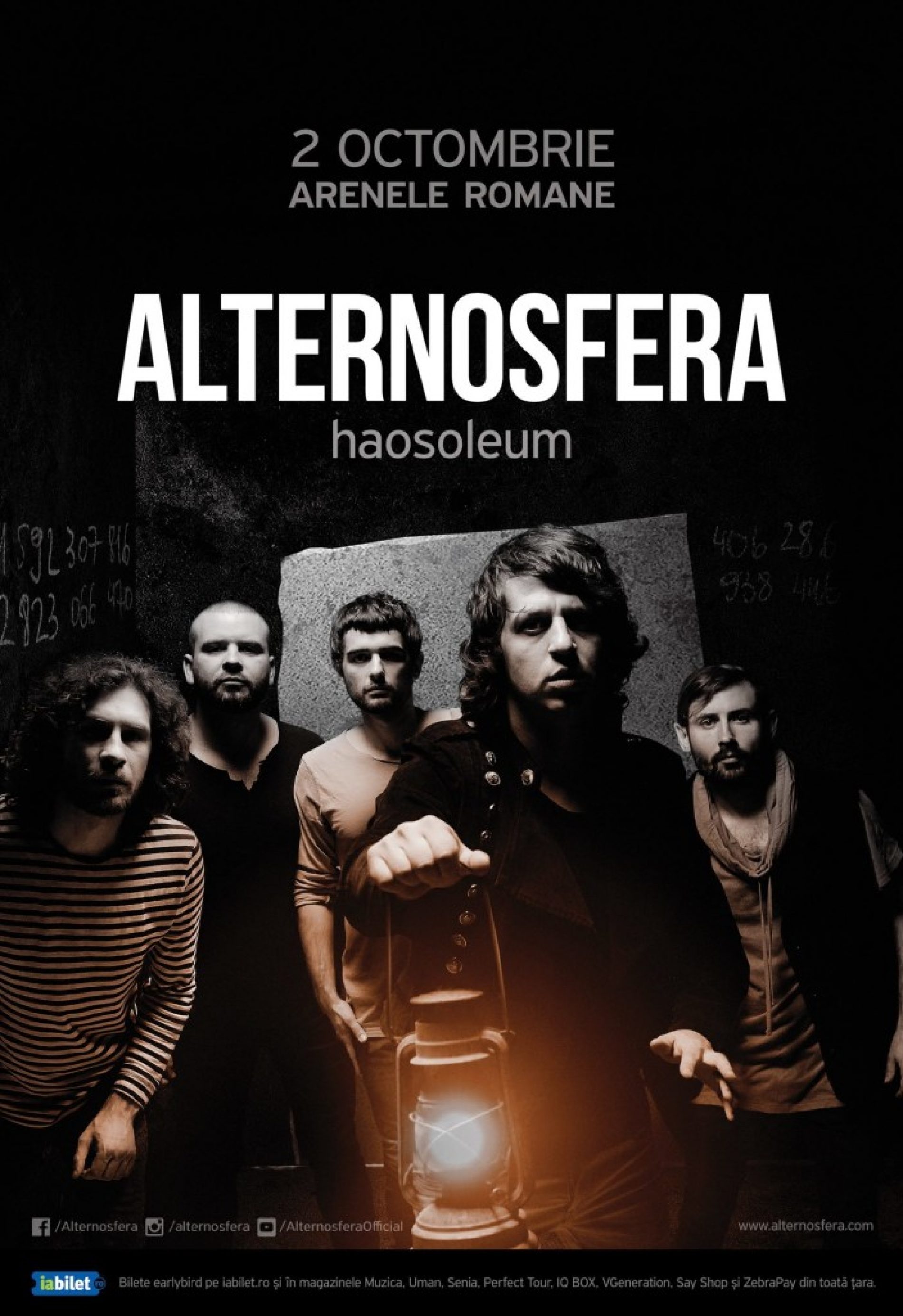 Alternosfera: concert lansare album Haosoleum la Arenele Romane