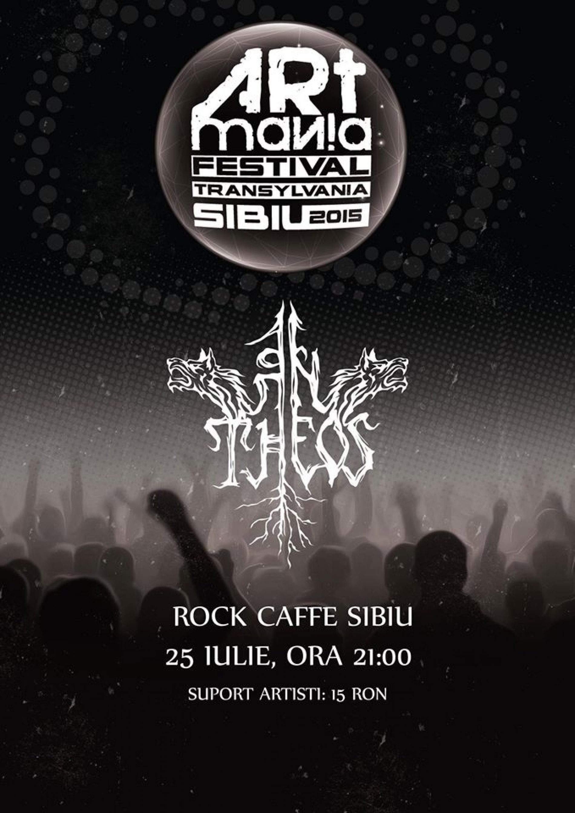 Concert An Theos pe 25 iulie in Sibiu, warm-up ARTmania