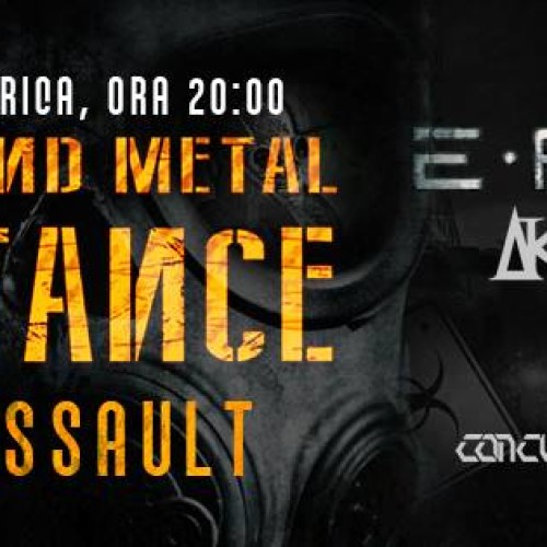 E-Force, Akral Necrosis la Underground Metal Resistance August Assault