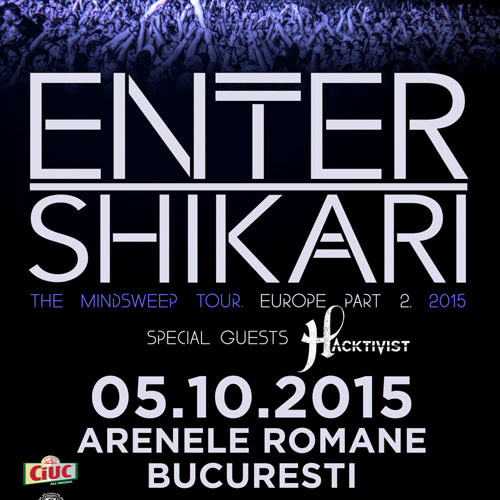 Enter Shikari la Arenele Romane: Hacktivist in deschidere