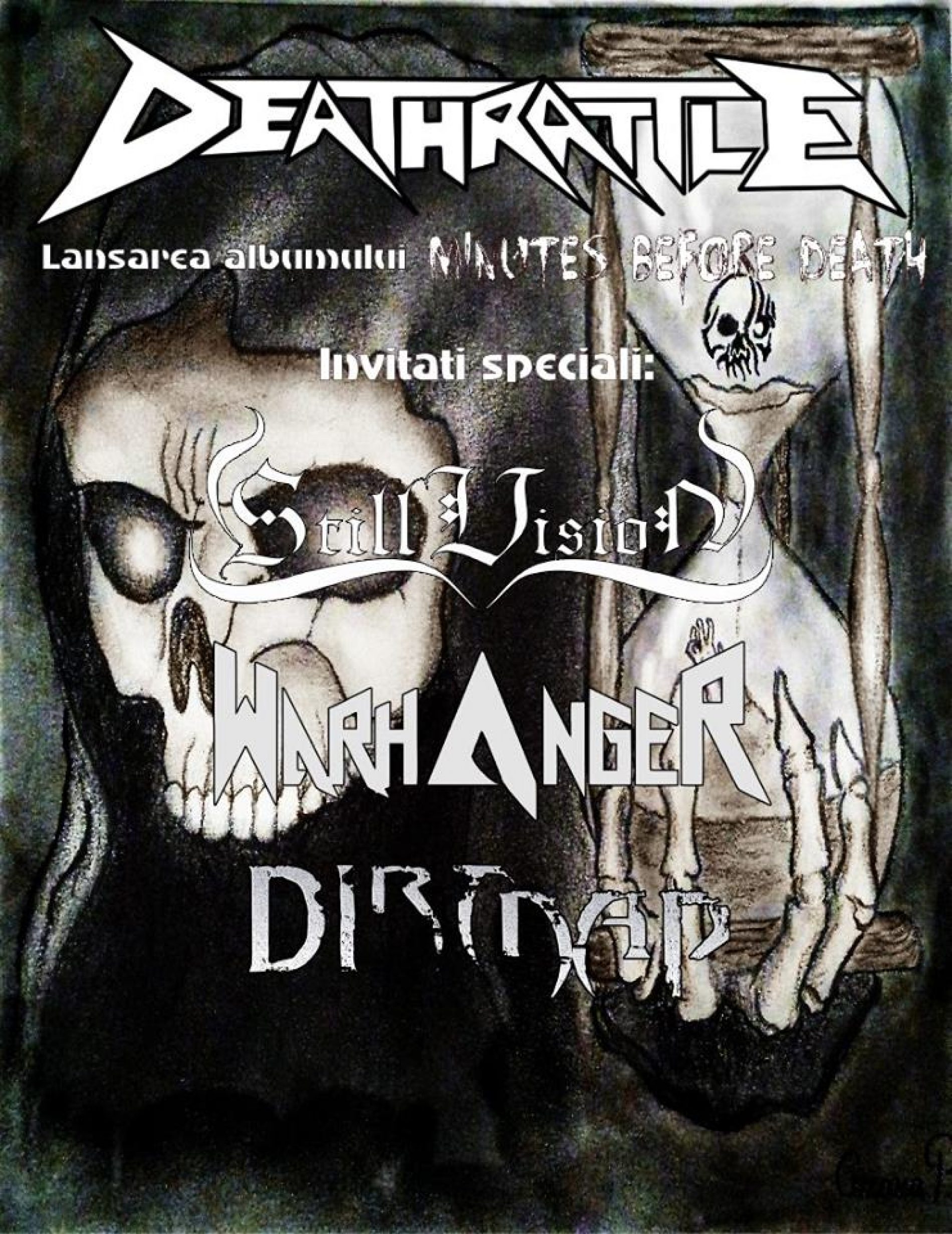 Deathrattle: concert lansare album in Bucuresti