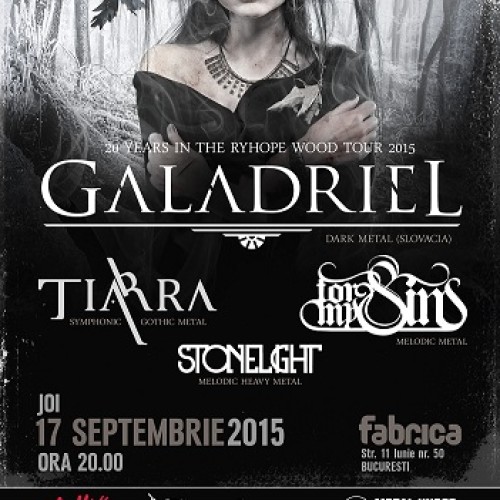Concert Galadriel, Tiarra, Stonelight si For My Sins in Club Fabrica