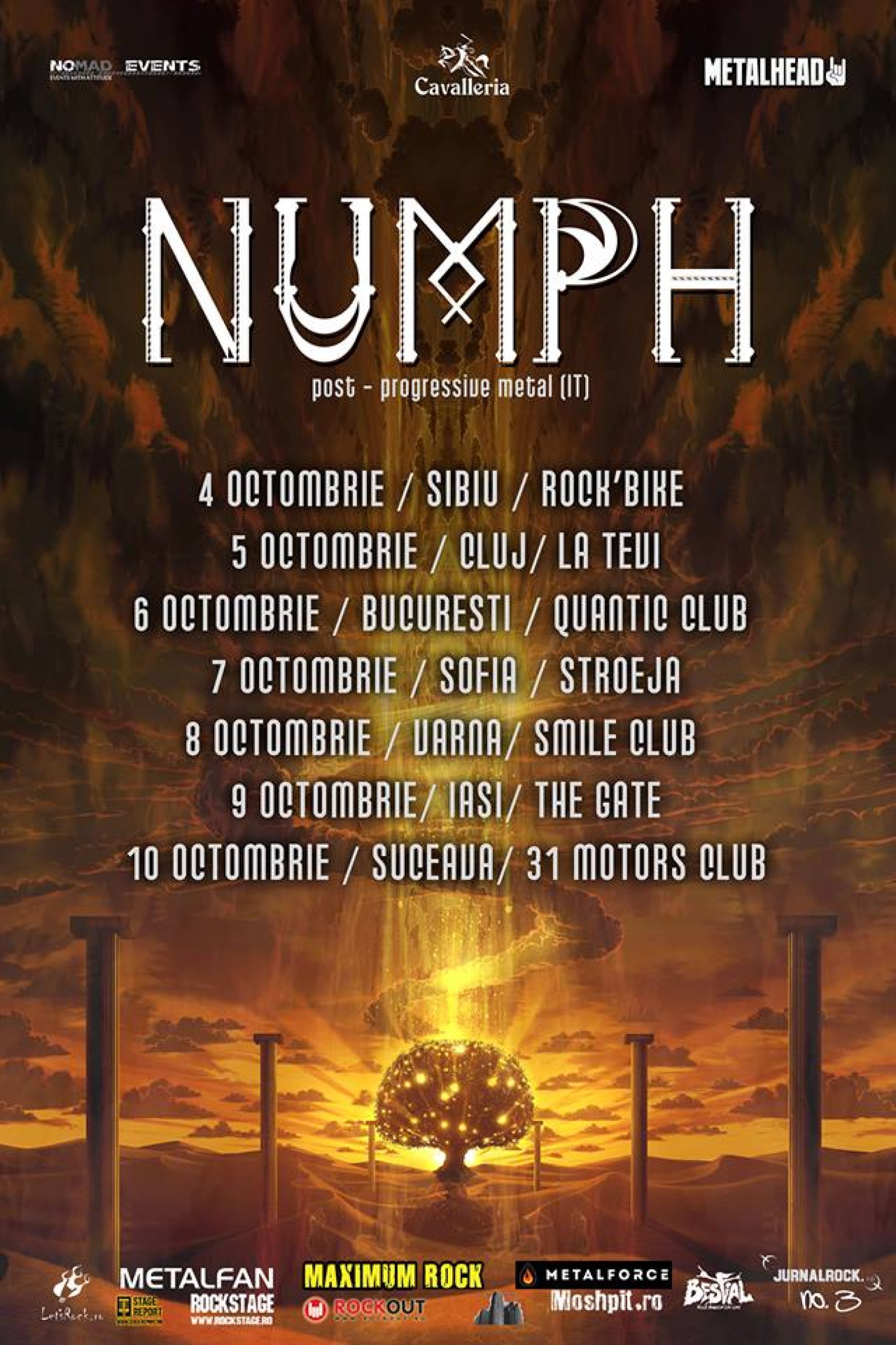 Turneu NUMPH in Romania