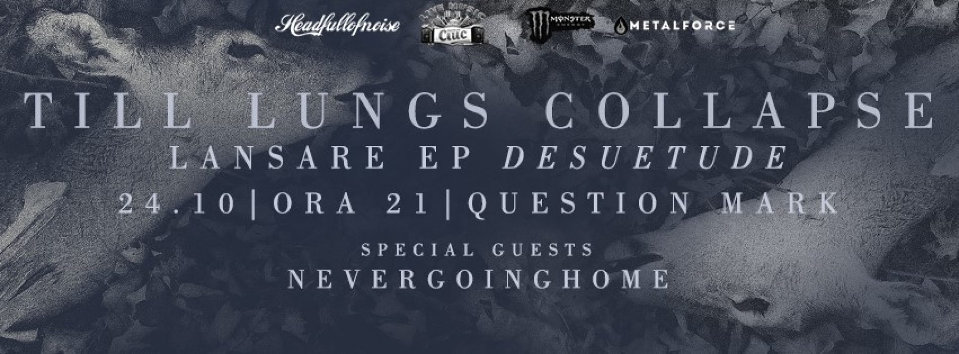 Till Lungs Collapse: concert lansare album + lyric video The Divide