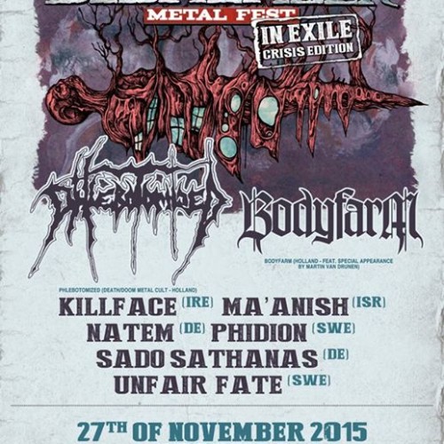 ANULAT! November To Dismember 2015 – editie de criza