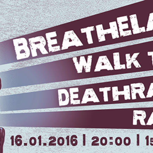Concert Breathelast, Walk The Abyss, Deathrattle si Rapture in Quantic Pub 2
