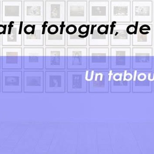 Expozitie foto caritabila pentru Catalin Ilnitchi #Colectiv