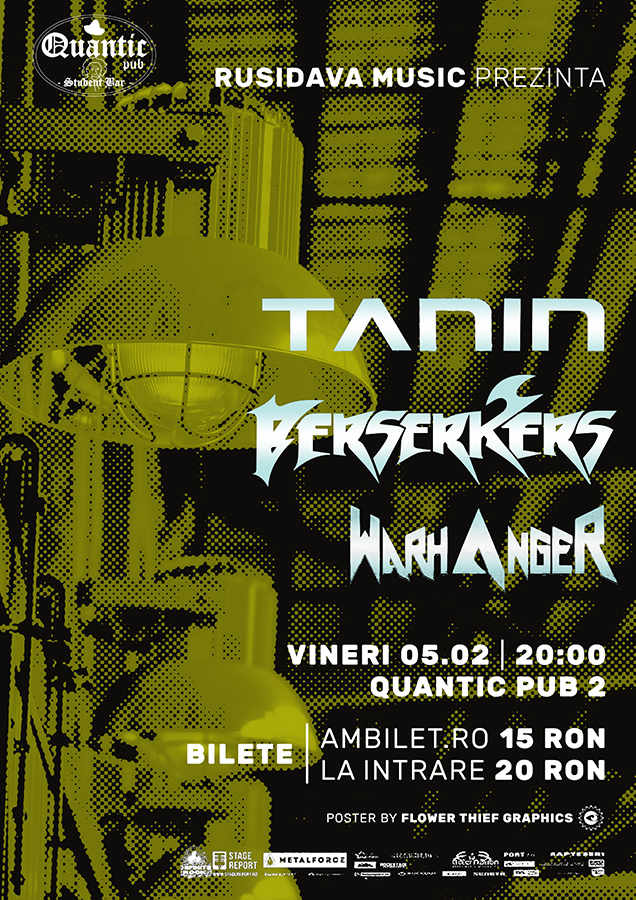 Concert TANIN, BERSERKERS si WARHANGER
