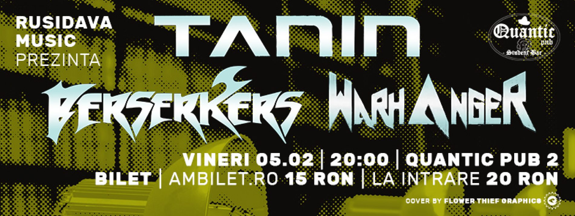 Concert Tanin, Berserkers si Warhanger in Quantic Pub 2