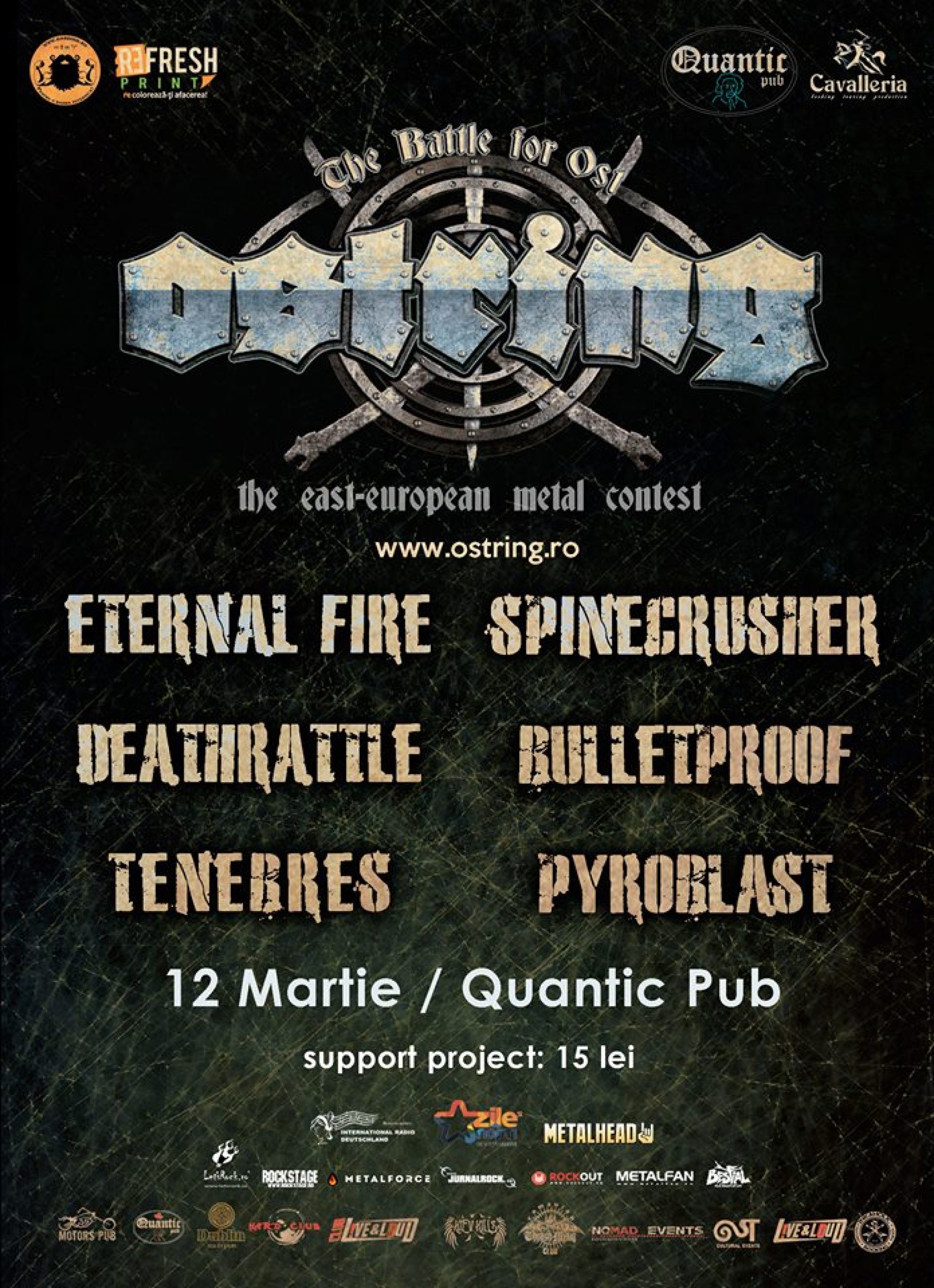 Semifinala OSTRING Bucuresti in Quantic Pub2