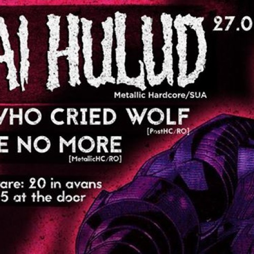 Concert: Shai Hulud (USA), TBWCW si Take No More in fabrica