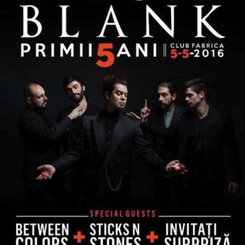 Concert aniversar Aeon Blank 5 ani – Between Colors si Sticks And Stones in deschidere