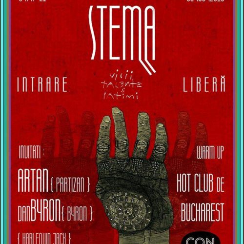 Concert lansare album STEMA: Artan, Dan Byron si Narcis Axinte (Harlequin_Jack) invitati