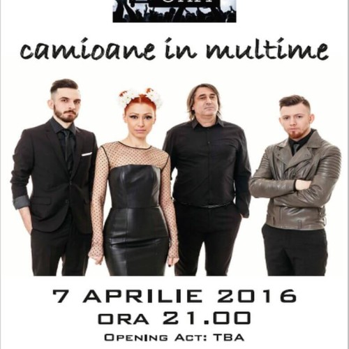 Concert Camioane In Multime in pe 7 aprilie in fabrica