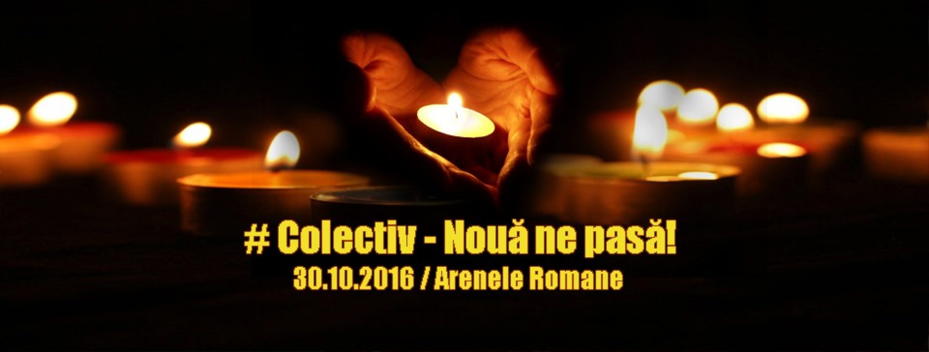Colectiv – Noua ne pasa! (concert caritabil) pe 30 octombrie la Arenele Romane