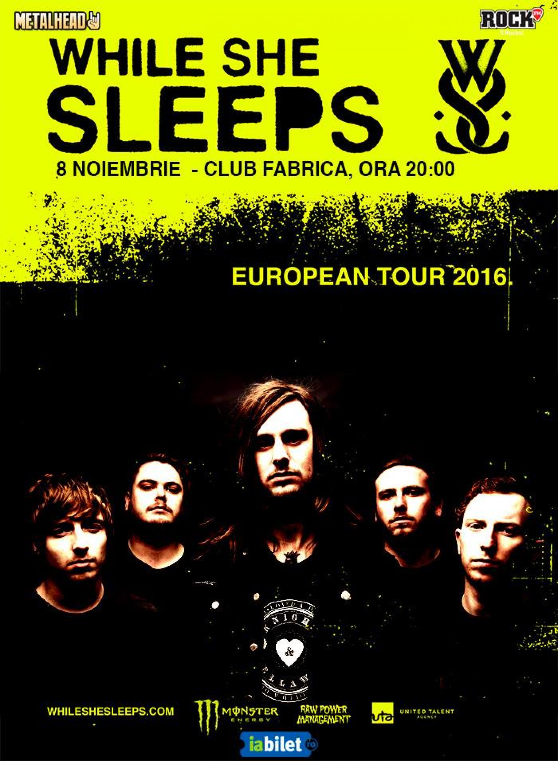 While She Sleeps: concert la Bucuresti si la Cluj-Napoca in noiembrie