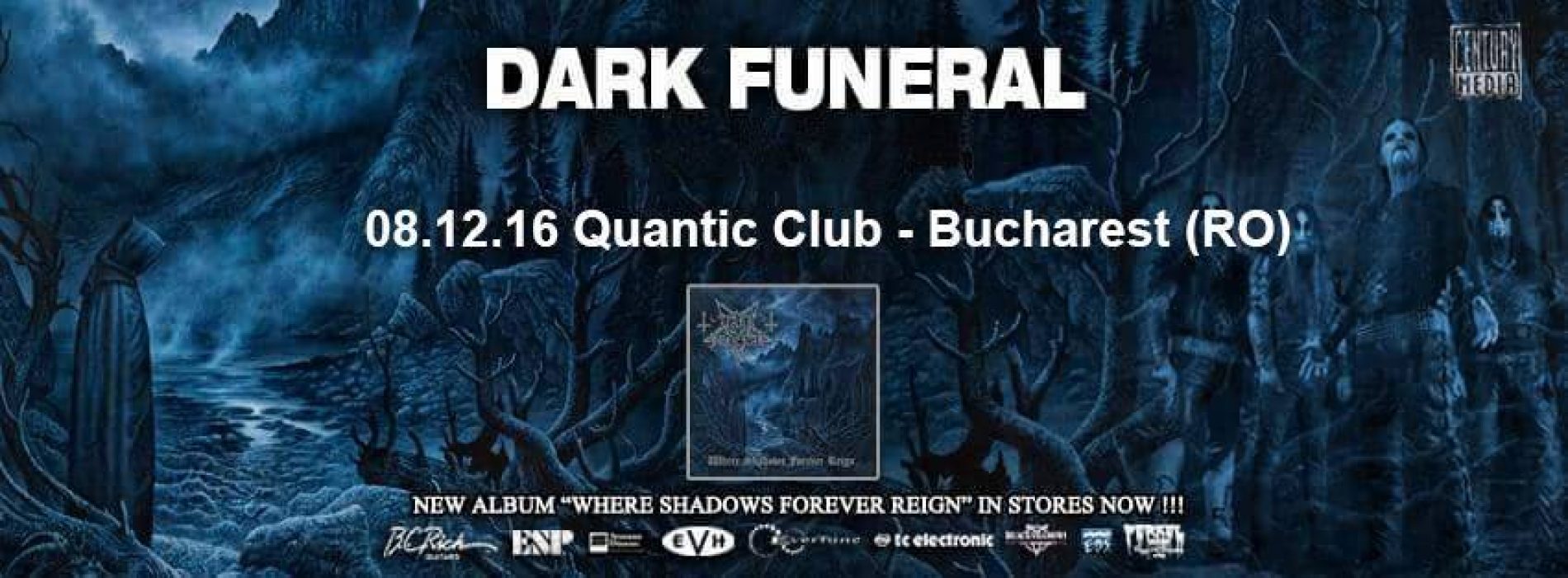 DARK FUNERAL in concert la Bucuresti